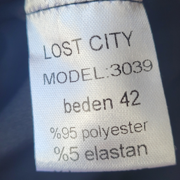 Lost City Women's Dress Victorian Gothic Style Med Black White Lace Full Zip NEW - Picture 14 of 16